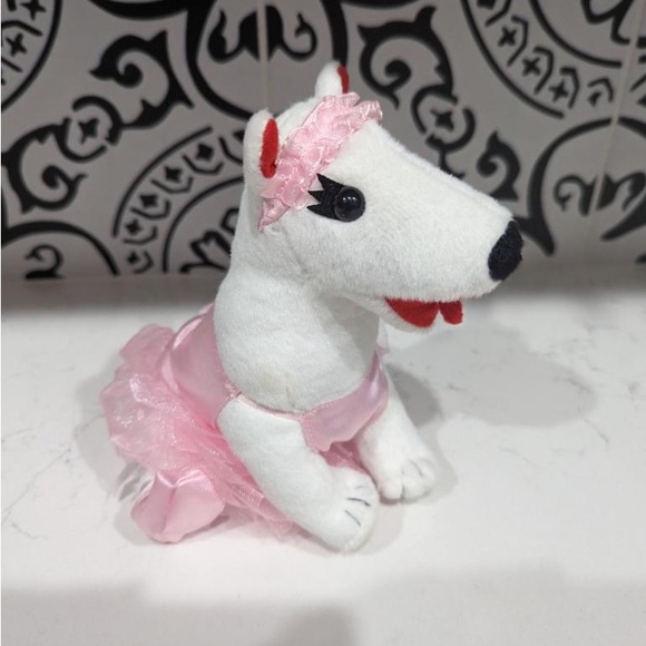 Target Dog Plush Ballet Dog Stuffed Toy 6" Bullseye Rare - Picture 2 of 7
